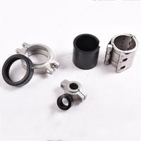Stainless Steel Flexible Rubber Half Coupling Connector Clamp Pipe Fitting
